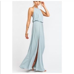 Show Me Your Mumu Heather Halter Dress - XS